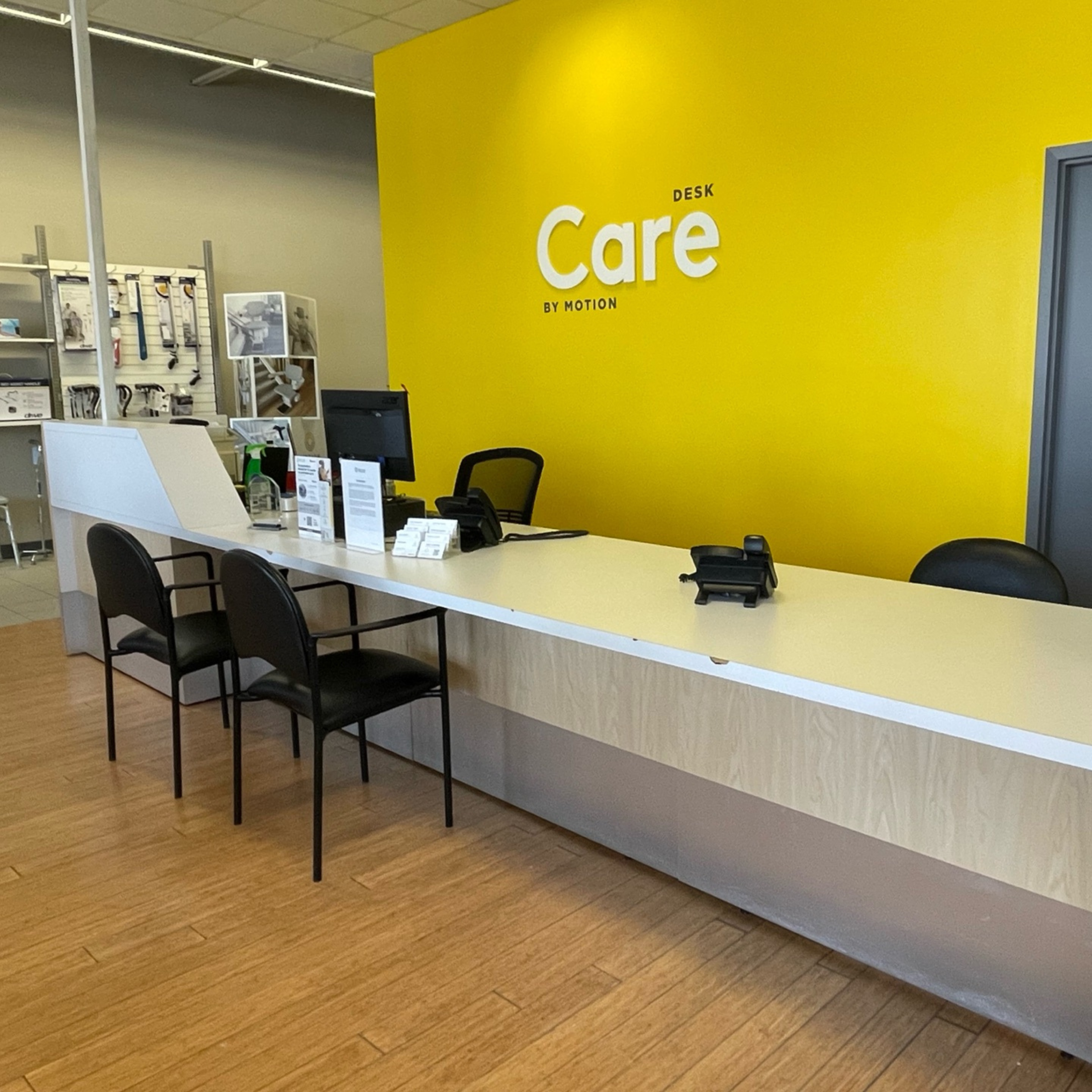 Mississauga location care desk.