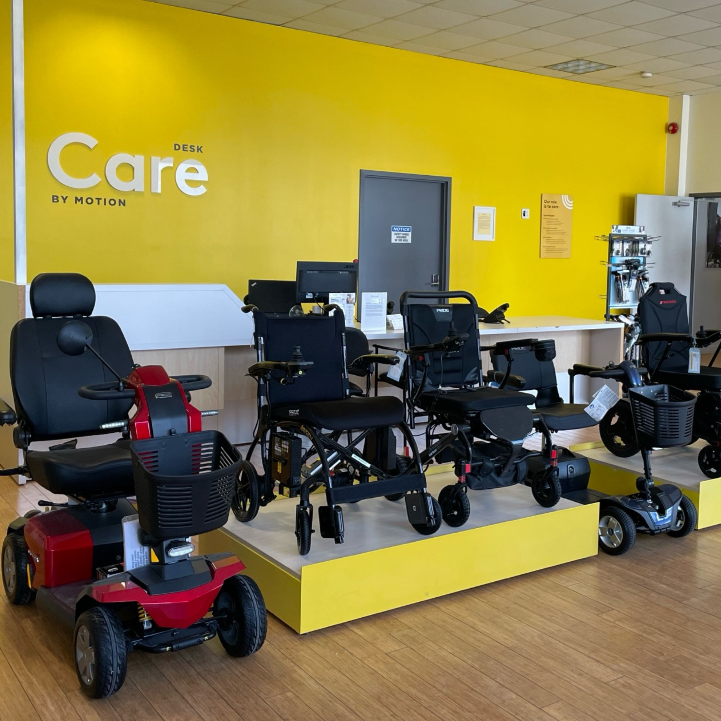 Mississauga location showroom.