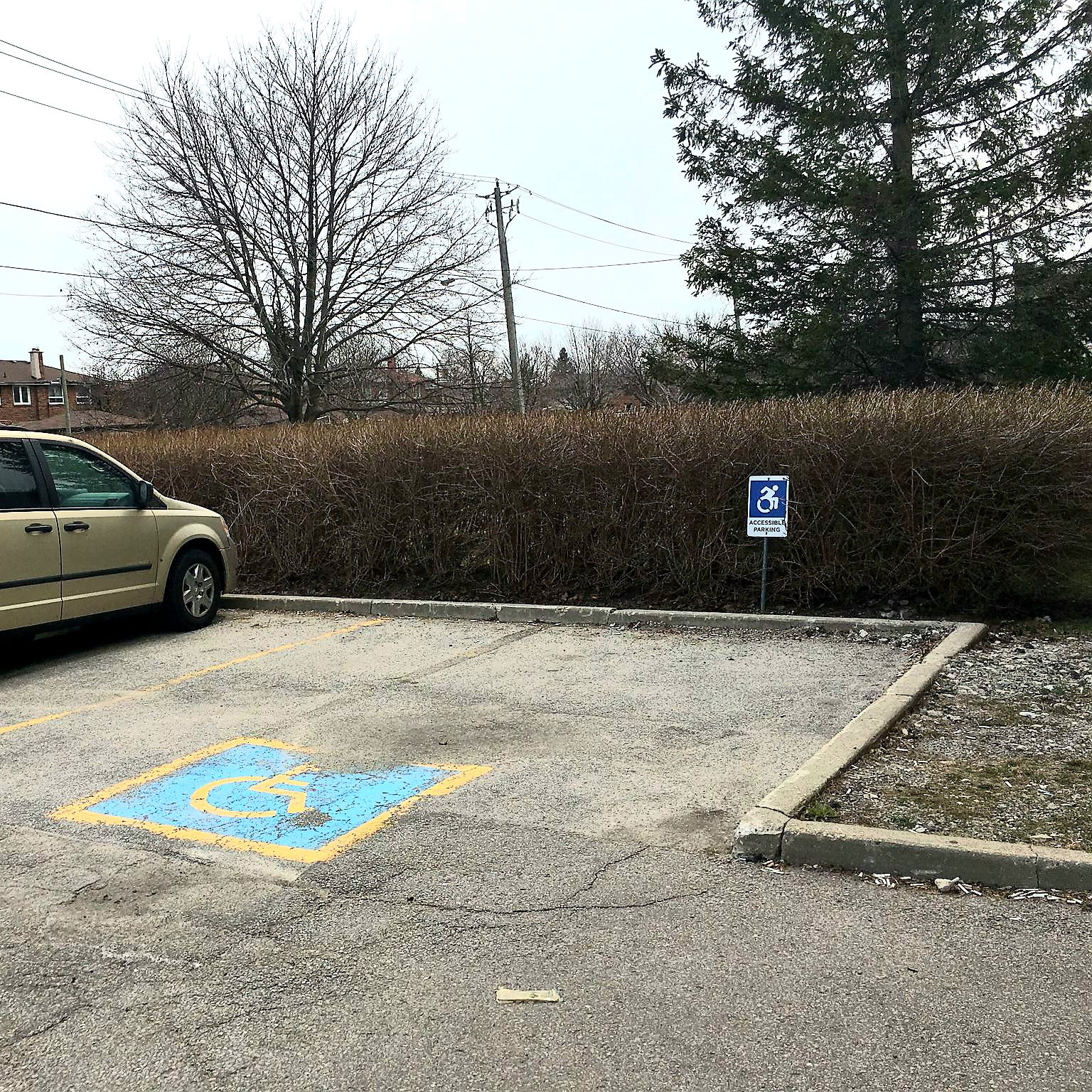 Toronto accessible parking spots