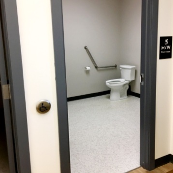 Red Deer accessible washroom
