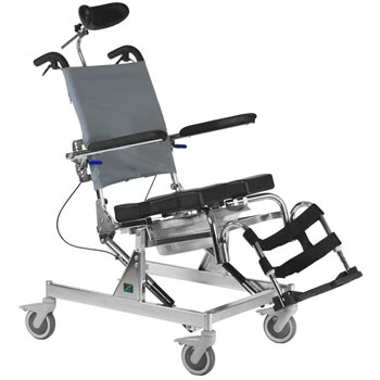 AT Tilting Rehab Shower Commode Chair