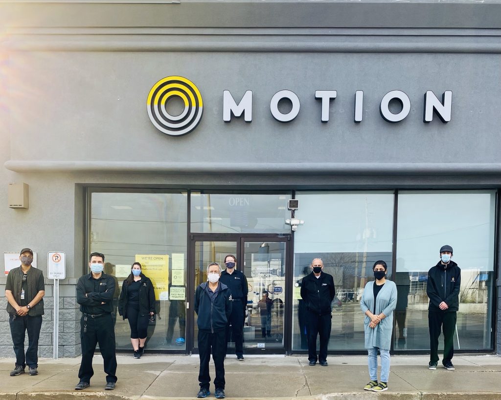 motion storefront