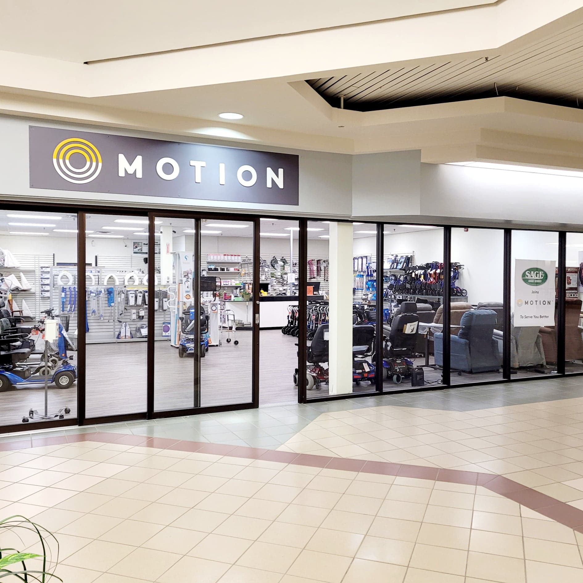 Motion Saskatoon Market Mall storefront