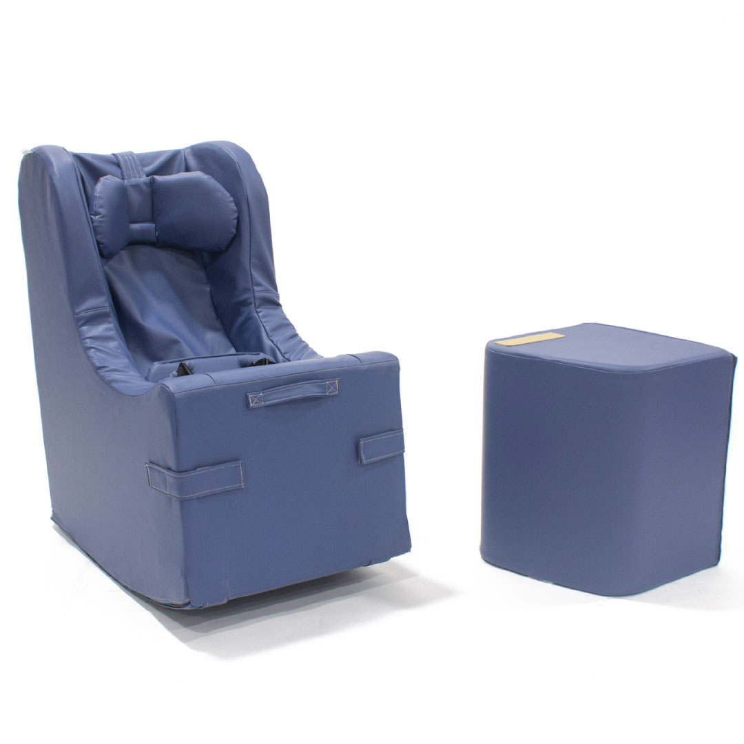 Blue Rock'er chair