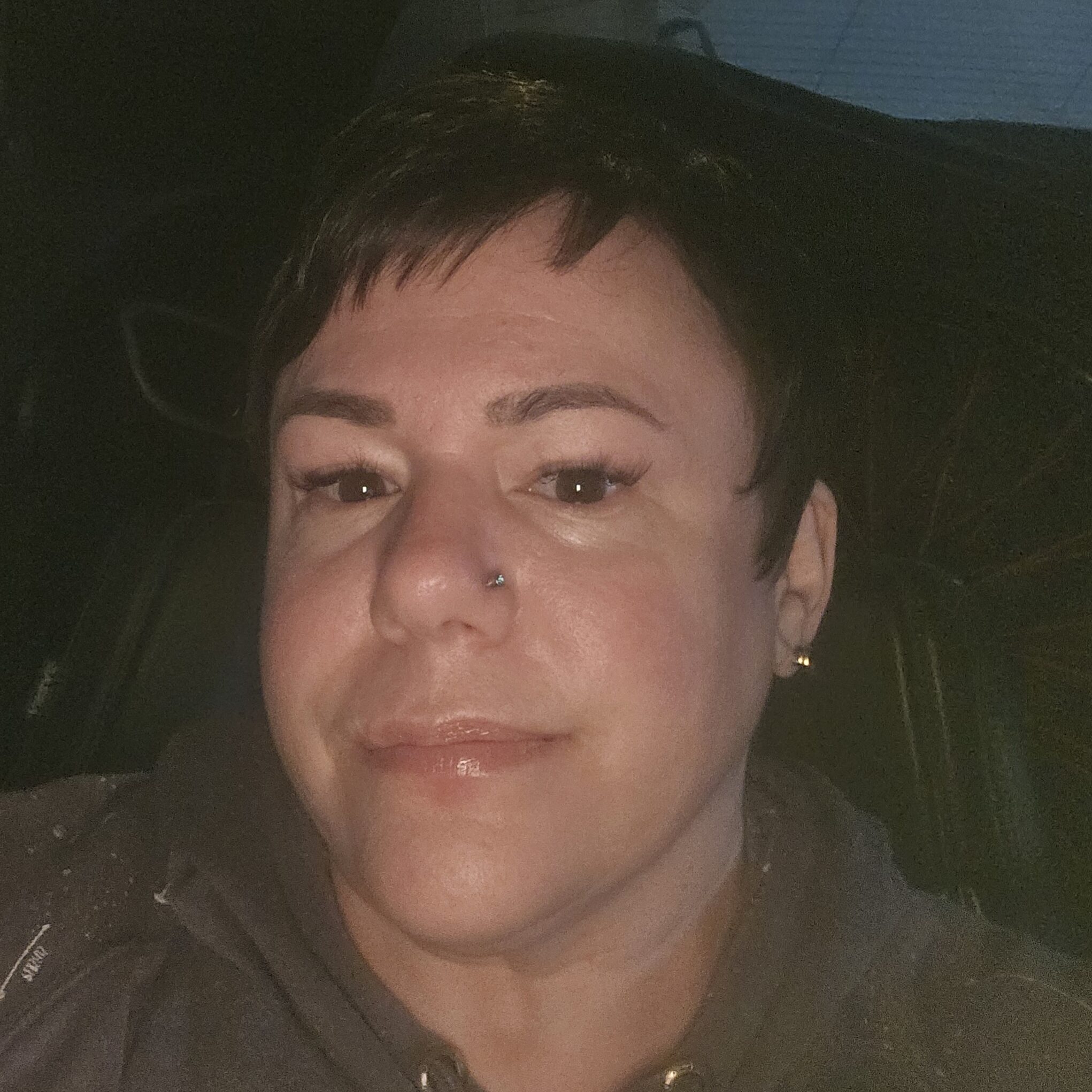 A selfie of Stacey Tetz.