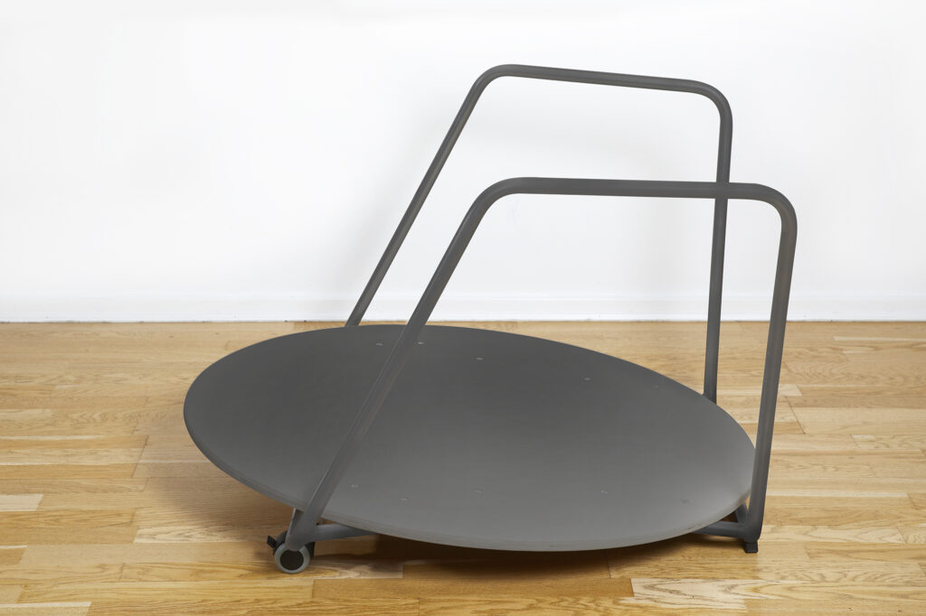 SenSit Frame in dark grey. 