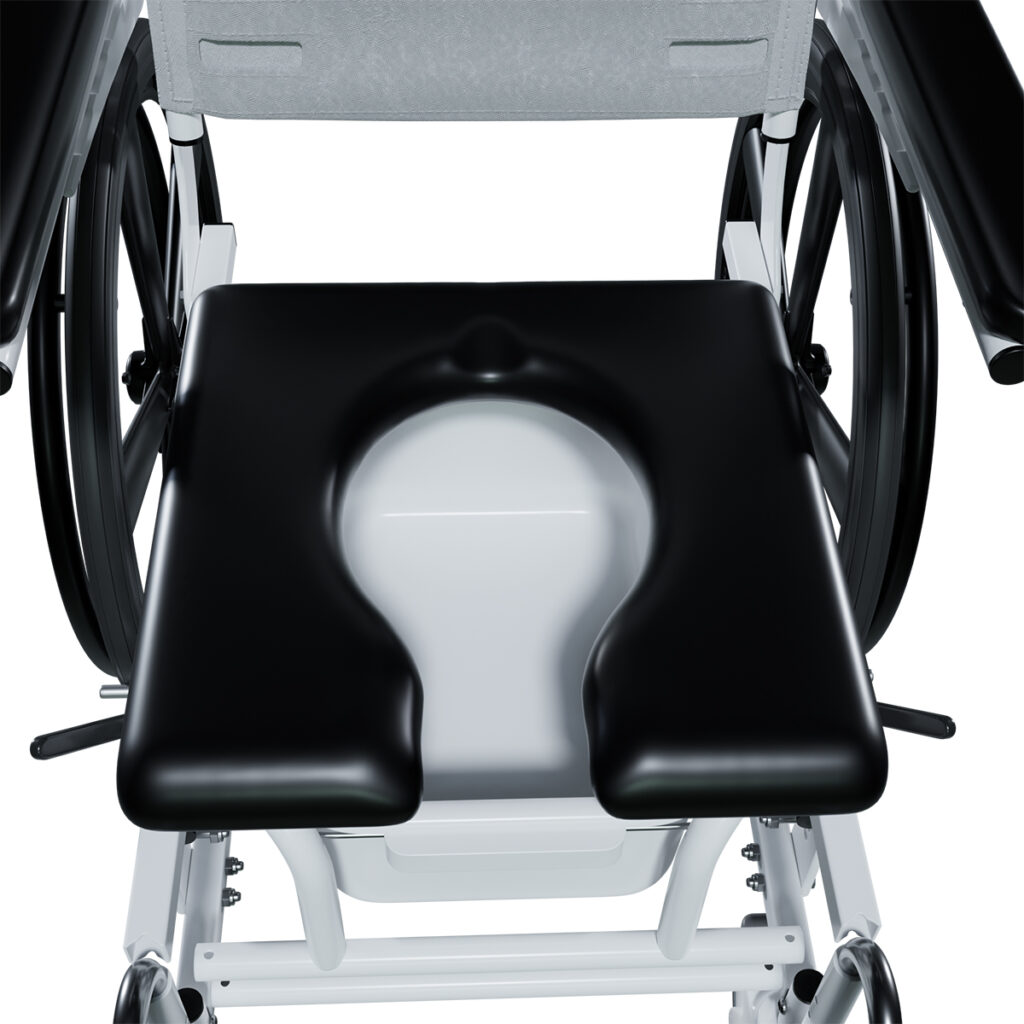 The Sentinel shower commode seat from Broda. 