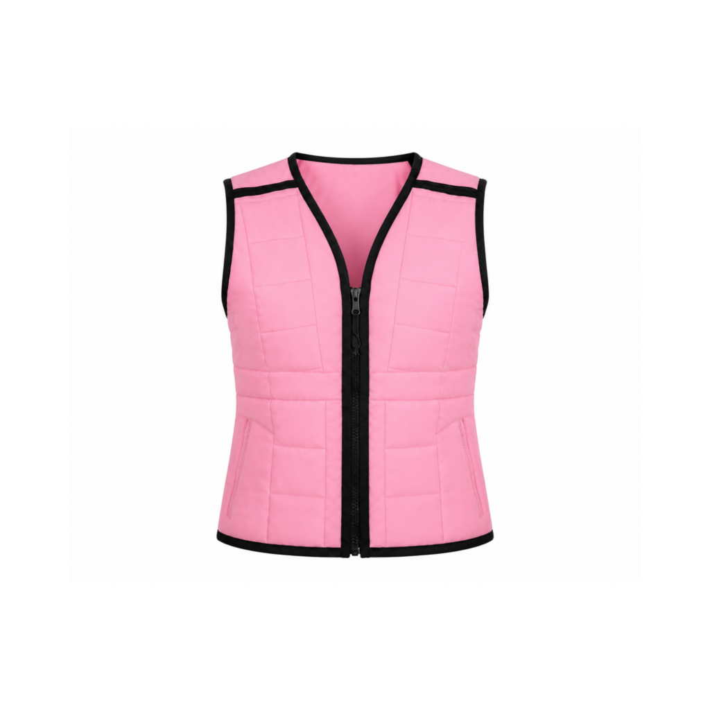 Power Weighted Vest for Fitness, Osteoporosis & Sensory in pink.