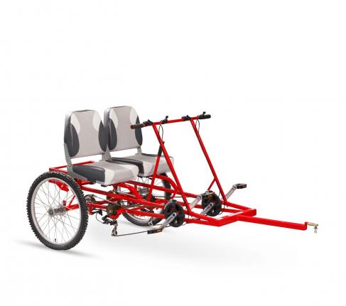 ParBikes MetraQuad in red.